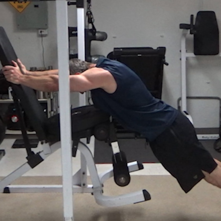 Tricep Overhead Bench Leverage Extensions
